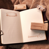 Ensemble de tampons en bois Montessori pour enfants, 12 pièces, motifs différents, jouet éducatif pour la petite enfance, activité de classe préscolaire, cadeau