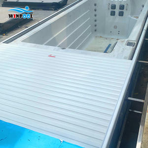 Cubierta de <span class=keywords><strong>Piscina</strong></span> Automática de Aleación de Aluminio de Alta Calidad, Personalizada, para Piscinas Elevadas, <span class=keywords><strong>Precio</strong></span> de Fábrica - Product Image 4