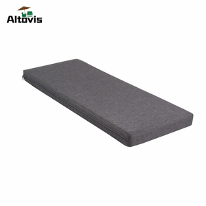Coussin extérieur de banc de jardin imperméable de remplacement résistant aux UV de diverses couleurs personnalisées - Product Image 1