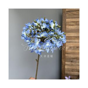 Flores de Hortensia Artificiales Jinxi, Color Morado, Decoraciones de Seda para Bodas, Accesorios de Fotografía para Exteriores, Decoración del Hogar - Product Image 5