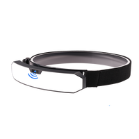 Wiederaufladbare LED-Stirnlampe 230° Weitwinkel 500 Lumen Tragbar G9-Basis IP55 für Camping Wandern Outdoor-Nutzung