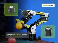 Bras robotique open-source ReBot Arm B601-DM compatible ROS1/2 Isaac Sim, kits de structure de moteur et de préhenseur LeRobot
