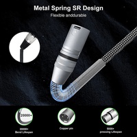 Câble XLR 3 broches Câble microphone XLR professionnel 1M 2M 3M 5M 10M 15M 20M 30M 50M 100M Câble audio XLR 3 broches mâle à femelle