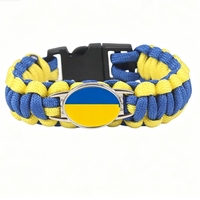 Bracelet en paracorde personnalisé avec le drapeau national syrien, bracelet de survie tricoté à la main pour collection culturelle et cadeau commémoratif de voyage
