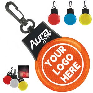 Lumière de sécurité LED jaune/verte/rouge/bleue, clip pour vêtements/chaussures, ultra-lumineuse, 3 modes d'éclairage, balise clignotante - Product Image 1