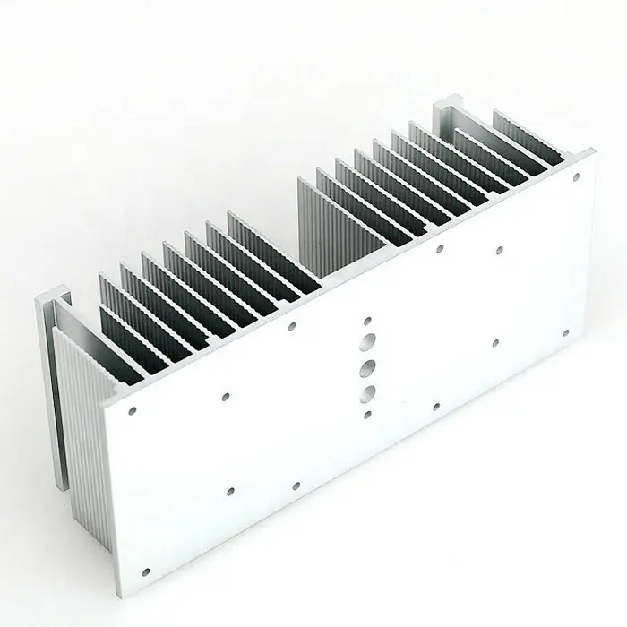 Aluminium Radiator Extrusie Heatsink Led Aluminium Plaat Verwerking Anodiseren Premium Aluminium Profielen