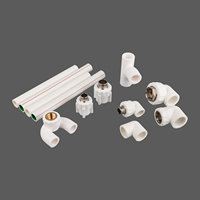 Raccord coudé blanc certifié DESO AENOR WRAS ISO 32 mm pour alimentation en eau