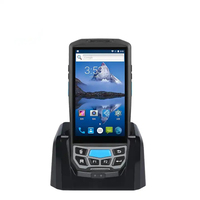 Lecteur RFID portable Android PDA LF 125kHz/134kHz Lecteur-graveur de balises RFID pour étiquettes d'oreille d'animaux Gestion des poubelles
