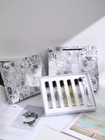 Boîte à cosmétiques en carton personnalisée pour produits de beauté, coffret cadeau de luxe pour parfum huile essentielle avec insertion EVA