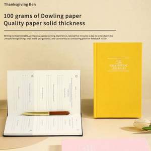 Diario de Gratitud al por Mayor de Fábrica, Cuaderno Espiral A5 con Logotipo Personalizado, Agenda Semanal/Mensual, Planificador de Metas y Manifestación - Product Image 4