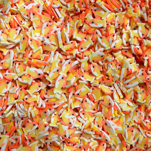 Hengxin-1 KG por bolsa <span class=keywords><strong>de</strong></span> arcilla polimérica, rebanadas <span class=keywords><strong>de</strong></span> pescado doradas, para limo/Arte <span class=keywords><strong>de</strong></span> uñas/manualidades - Product Image 1