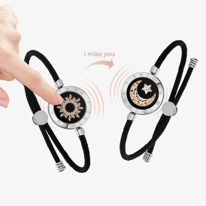 Pulseras Inteligentes Bluetooth para Parejas Sun and Moon <span class=keywords><strong>Totwoo</strong></span>, con Vibración, para Relaciones a Distancia, Venta al Por Mayor - Product Image 1
