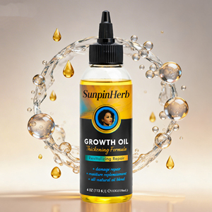 Aceite de Romero para el Crecimiento del Cabello Afro, Tratamiento para el Cuero Cabelludo, Hidratante, Reparador, Anti-Rotura, Marca Privada, Suministro al por Mayor - Product Image 1