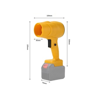 Souffleur de feuilles hydraulique portable avec moteur sans balais haute pression, batterie au lithium, nettoyeur de poussière - Outil électrique - Product Image 5