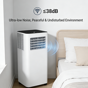 Climatiseur portable au prix d'usine avec une capacité de refroidissement de 5000 Btu, climatiseur mobile compact intelligent - Product Image 5