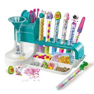 Stylo à paillettes créatif DREA Princess Beauty, stylos à paillettes liquides diamant, arts et artisanat, stylo créateur DIY, jouets DIY pour enfants - Product Image 1