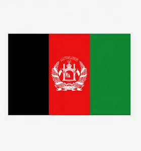 wholesale good quality best price 3x5ft Large Digital Printing Polyester National Afghanistan Flag