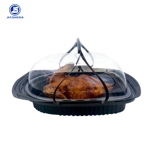 Fábrica al por mayor para llevar cajas de embalaje de plástico PP de alta calidad contenedor de pollo asado - Product Image 5
