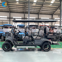 Robetaa 2026 Nouvelle Voiturette de Golf Électrique 6 Places avec Pneus Tout-Terrain - Buggy de Golf Luxe Léger pour Complexes et Terrains de Golf