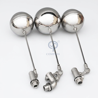 Vanne à flotteur industrielle en acier inoxydable 304 pour réservoir d'eau, 1/2 pouce, 3/4 pouce, 1 pouce, avec extrémités filetées BSPT NPT, vapeur