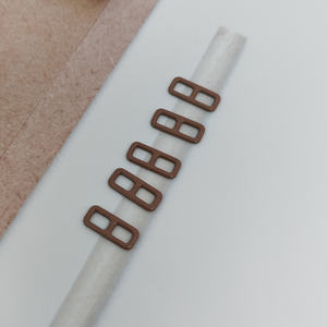 Most Popular <b>Underwear</b> Bra Adjustment Nylon Coated Metal Bra Ring Slider Hook with Adjustable Strap and Shoulder Buckles - Product Image 2