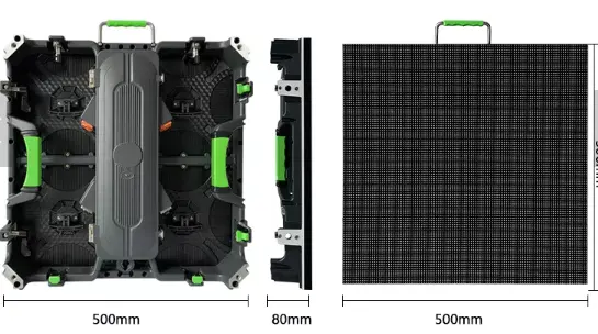 Layar Led Panel video Led, Portabel P2.9 P3.9 P3.9 luar ruangan dalam ruangan cuaca penuh acara penyewaan Gereja