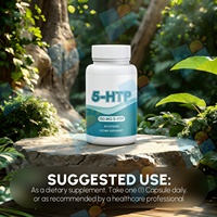 SUNI OEM ODM Marque Privée Formule Personnalisée Capsules de 5-HTP Supplément avec Extrait de Griffonia Simplicifolia pour le Sommeil Certifié GMP