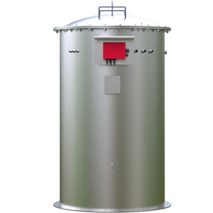 INFASTAUB Dust Collector 4 In Main Inlet 28 Gal Lower Tank Single Phase <b>Top</b> <b>Loading</b> Stainless Steel Germany Made - Product Image 3
