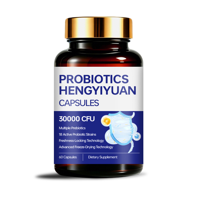 Probiotics Capsules Digestive Wellness Gut Flora Balance Immune Support Multi Strain Supplement OEM ODM Private Label