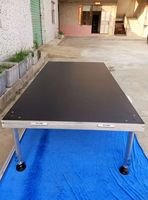 Nouvelle Scène Modulaire Carrée de Luxe en Alliage d'Aluminium, Plateforme Réglable pour Concerts, Mariages et Événements Extérieurs