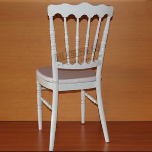 Goedkope Witte Moderne Elegante Napoleon Iii Banket Stoel Metalen Tilt Terug Voor Verkoop - Product Image 3