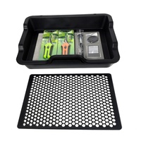Nouveau produit phare e-commerce transfrontalier : Ensemble de plateaux de taille moyenne M-Trim pour la taille des plantes, avec filtre en maille extractible facilement remplaçable, pour le jardinage