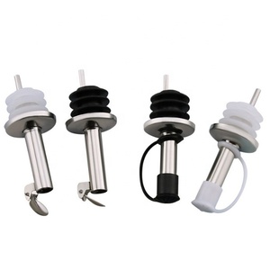 Verseur de liqueur bouteille d'huile de vin, bouteille d'huile de vin en métal, <span class=keywords><strong>goutte</strong></span> d'eau, bouchons de vinaigre vitesse d'arrêt bec - Product Image 6