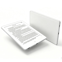 6 Inch E Ink E Reader E707 Ultra Slim 6mm 212 PPI Layar Sentuh Pembaca Ebook Sistem RTOS Mendukung Ekspansi Kartu Micro SD OEM ODM