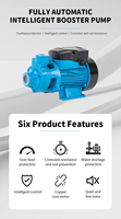 Pompe à eau automatique domestique Aikon QB60 pour bâtiments commerciaux 110V-220V 50/60Hz