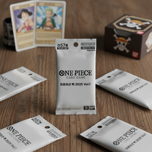 Paquete Promocional del Juego de Cartas One Piece 2025 Vol.1, Edición Limitada Oficial, Paquete de Refuerzo TCG, Versión Coreana - Product Image 3