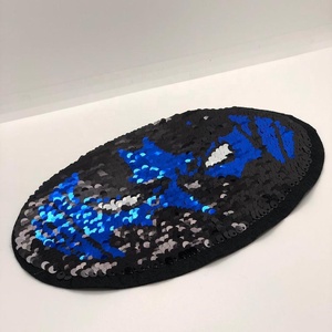 Tùy Chỉnh Chất Lượng Cao Có Thể Đảo Ngược <span class=keywords><strong>Sequin</strong></span> Bead Vá Cho Quần Áo Chenille Thêu <span class=keywords><strong>Sequin</strong></span> Các Bản Vá Lỗi Sắt 1-3 Ngày Mẫu Thời Gian Mũ - Product Image 4