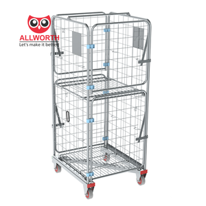 Trung Quốc Nhà máy an toàn lồng Z loại dây lưới đóng mở Pick up hậu cần cuộn lồng - Product Image 5