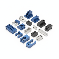 Composants structurels en aluminium usinés CNC de haute précision pour les préhenseurs de robotique et les systèmes d'automatisation