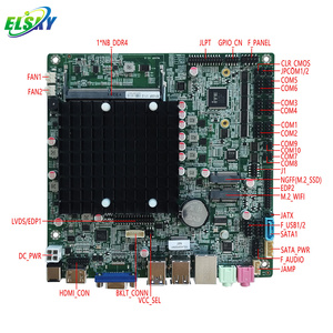 ELSKY <b>Motherboard</b> for <b>Computers</b> M100F With CPU Alder Lake N100 N97 N305 DDR4 16G 2/6/10*COM VGA/DP HD_MI LVDS/EDP X86 H610 Mothe - Product Image 6