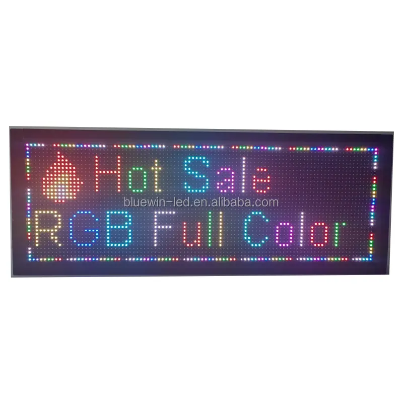 P10 Indoor SMD RGB Colorido LED Placa de sinalização de mensagens com display LED para publicidade