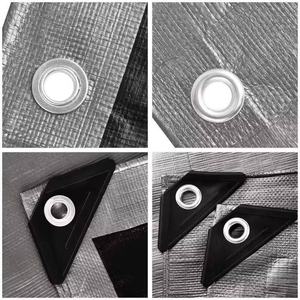 Heavy Duty Waterproof Poly <b>Tarp</b> Polyethylene Tarpaulin Silver Cover Custom Color PE Tarpaulin - Product Image 5