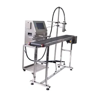 Impresora de inyección de tinta Cij, productos profesionales con máquina de embalaje para codificación, fecha de caducidad, Serie de impresión de números