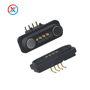 High Current <strong>USB</strong> Magnetic <strong>Connector</strong> Bend Pogo Pin <strong>Connector</strong> 2/3/4/5/6/7pin Pogo Magnetic Pogo Pin <strong>Connector</strong> - Product Image 1