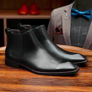 Chaussures en cuir pour hommes de haute qualité, classiques, automne/hiver, taille plus, imperméables, antidérapantes, résistantes à l'usure, confortables et respirantes - Product Image 3