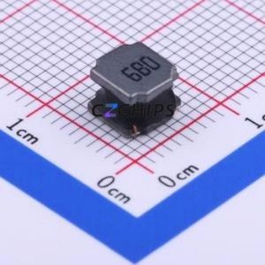 SWPA6045S680MT ตัวเหนี่ยวนำไฟฟ้าแบบ SMD, ขนาด 6x6 มม. ( ค่าความเหนี่ยวนำ: 68uH ) ( ความแม่นยำ: 20% กระแสไฟฟ้าที่กำหนด: 1A ) - Product Image 1