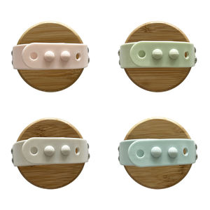 <span class=keywords><strong>Hot</strong></span> Selling umwelt freundliche Bambus SPA Haar dusche <span class=keywords><strong>Massage</strong></span> gerät Kopfhaut reiniger Wiederauf ladbare Shampoo Kopfhaut bürste Benutzer definiertes Logo - Product Image 4