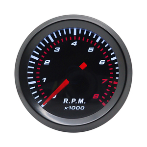 Tacómetro para Automóvil, Medidor de 8000 RPM, Tacómetro de 55 mm de Diámetro para Motor de Gasolina de 1 a 8 Cilindros - Product Image 1