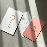 Hotel-Schlüsselkartenhalter & Geschenkkarten-Umschlag-Set, Präsentationsmappe für Check-in-Karten mit individuellem Logo