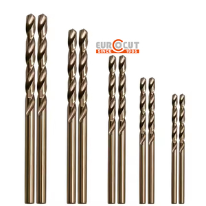 EUROCUT yüksek hızlı çelik <span class=keywords><strong>HSS</strong></span> M35 kobalt düz şaft büküm matkap ucu çelik Metal veya dökme demir için - Product Image 6